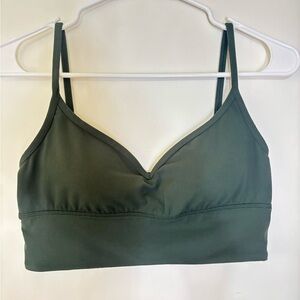 Women's Forest Green LULULEMON sweetheart align Bralette